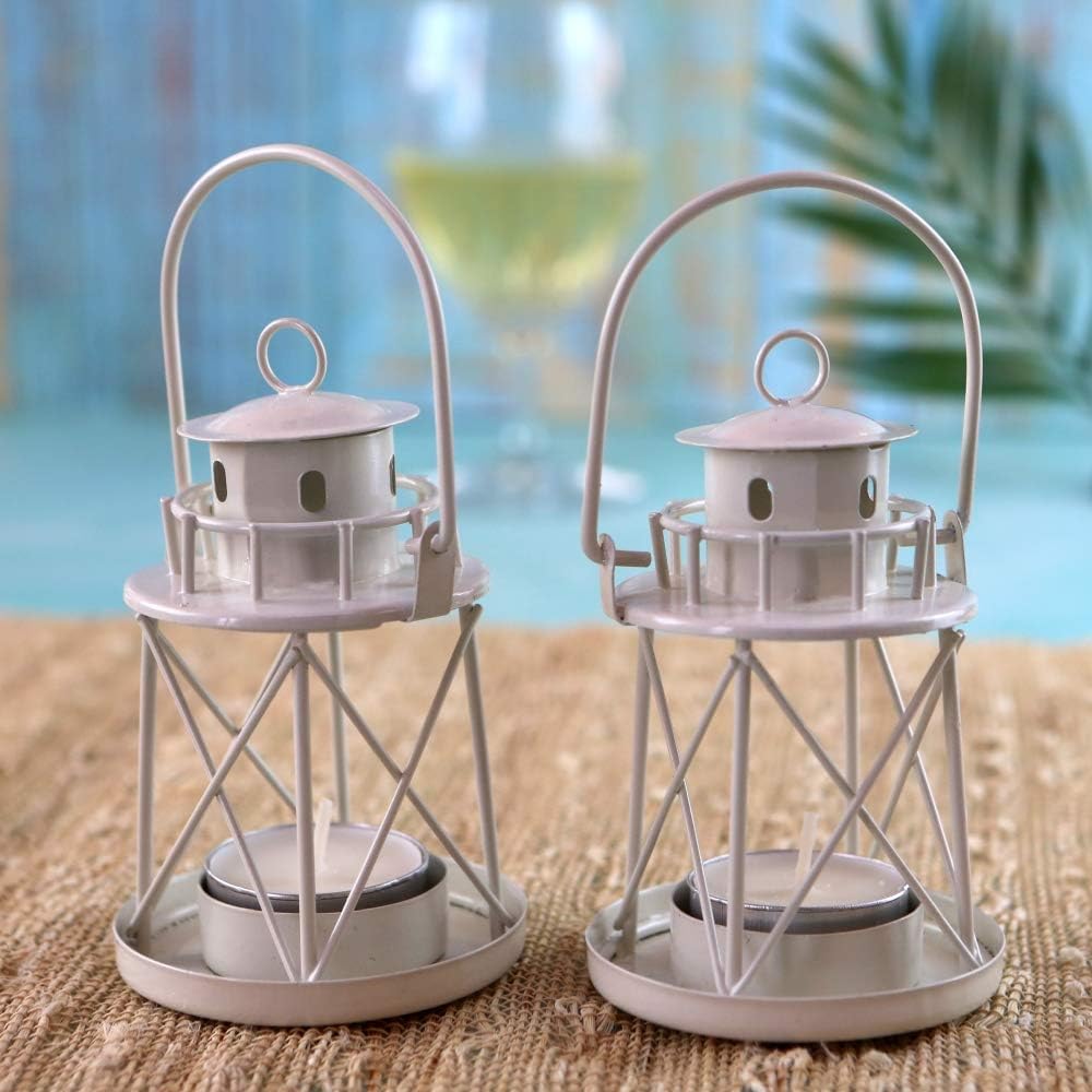 By the Sea Lighthouse Tea Light Holder: Home & Kitchen