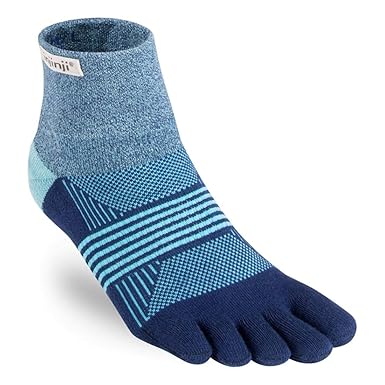 Injinji Womens Trail Midweight Mini Crew Twilight