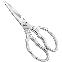CGBE Kitchen Scissors, Multi-Purpose Kitchen Shears, Heavy Duty Dishwasher Safe Food Scissors, Non Slip Stainless Steel Sharp