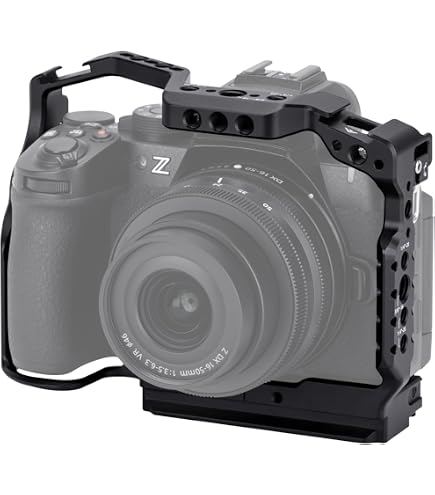 Cage Vlogging Aluminium Nikon Z50 - Avec Sabot Froid, Arca Swiss Et Points De Montage