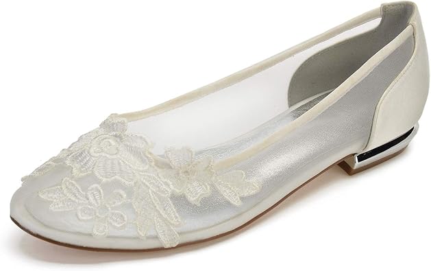sheer wedding flats