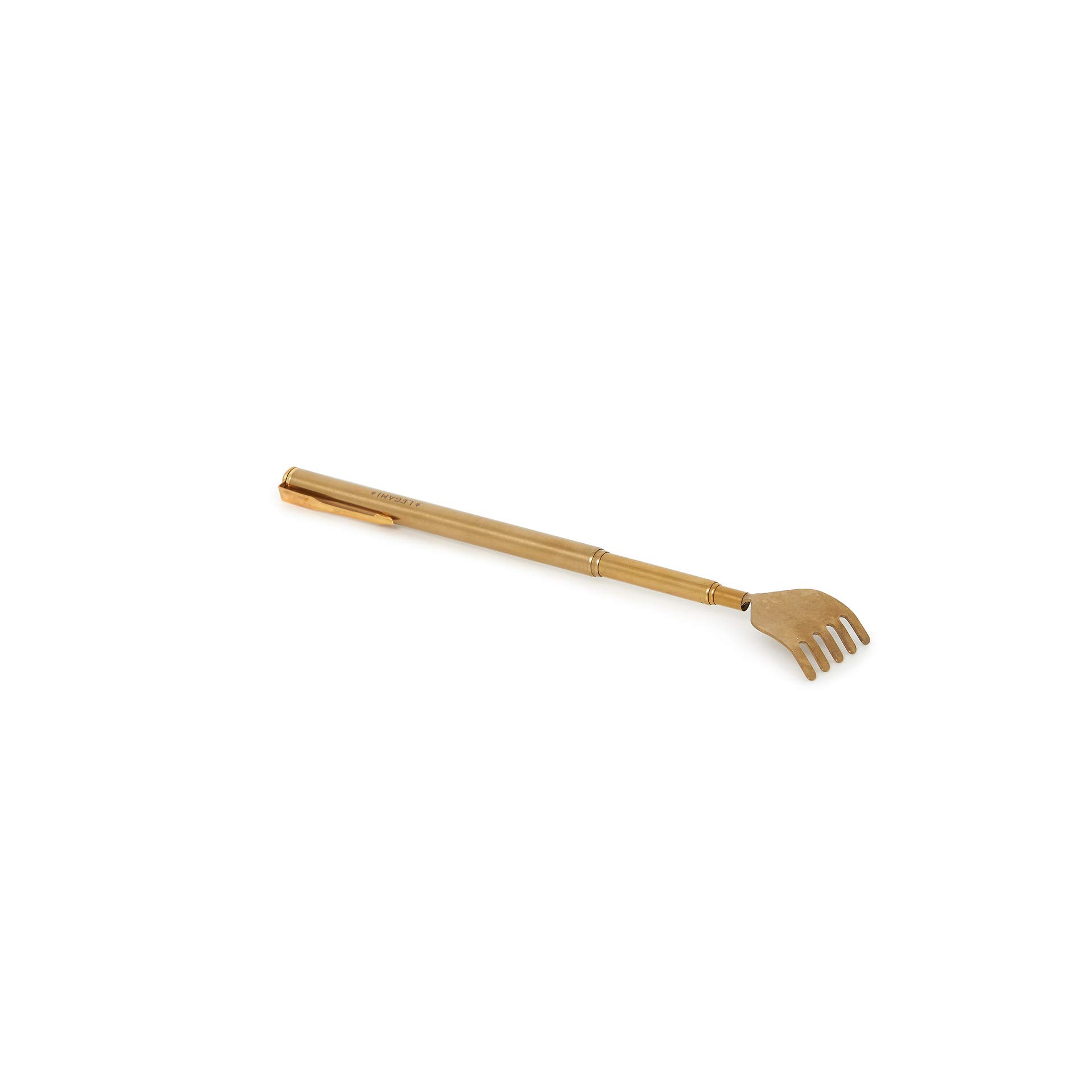 Legami Telescopic Back Scratcher Bonds, Gold, Mini