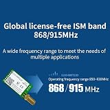 CDBAIRUI 868/915MHz LoRa UART Module 22dBm RSSI Spread Spectrum SMA E220-900T22D view 4