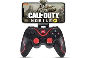 Megadream Android Gamepad Controller, Wireless Key Mapping Gamepad Joystick Perfect for PUBG Mobile & Call of Duty, Compatibl