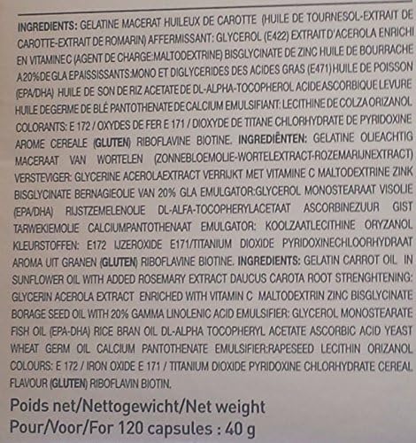 A fortifying daily supplement for the hair, nails and skin 120 Caps -Two Month Supply, Plus Free Sample Of Repairing Shampoo