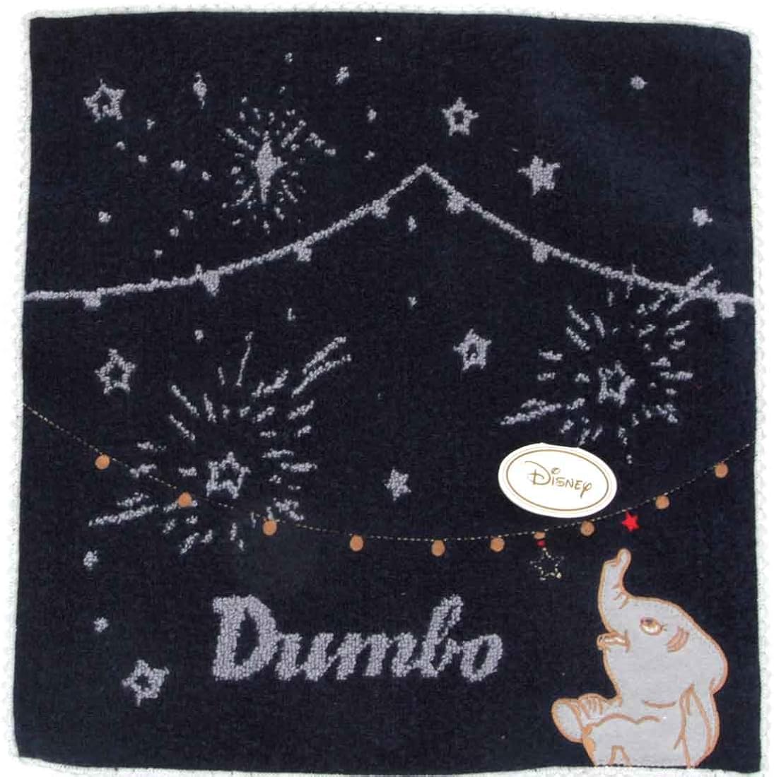 Amazon ディズニー ダンボ タオルハンカチ ネイビー 綿100 婦人 ハンドタオル 28cm Disney ダンボ 8702 62 ハンカチ バンダナ 通販