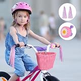 flintronic Bike Bell Kids Bicycle Bell with Colorful Streamers Aluminum view 5