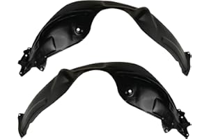 TRQ Front Inner Fender Liner Set Compatible with 2012-2014 Toyota Camry TO1248160 TO1249160