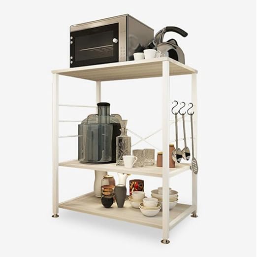 DLDL Mesa Auxiliar Creative C60 de Tres Niveles bastidores ...