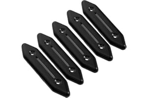 OSOLADY 5pcs Plastic Electric Guitar Lever Switch Plates Covers Way Toggle Switch Protection for Musicians