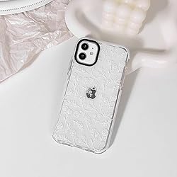 NITITOP Compatible for iPhone 12/12 Pro Case Cute