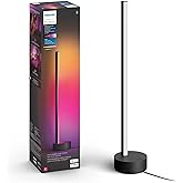Philips Hue Signe Smart Table Lamp, Black - White and Color Ambiance LED Color-Changing Light - 1 Pack - Control with Hue App