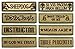 WZT Bundle 8 pcs Tactical Military Morale Patch Set