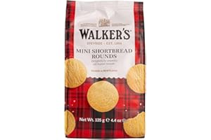 Walker's Mini Shortbread Rounds, 125g