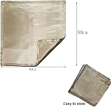 XIANTIAN Fire Pit Mat – Heat Resistant, Outdoor Deck Protector, Grey view 3