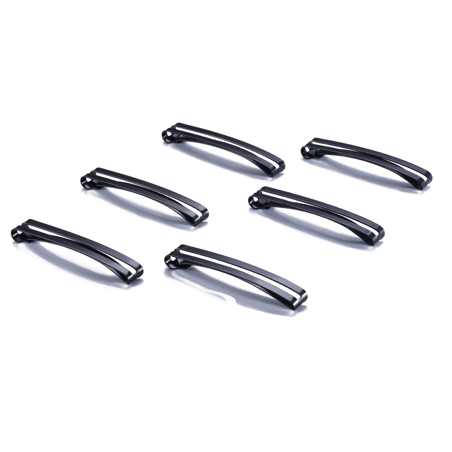 Fanrel Pack of 24 Metal Hair Barrettes Clips No-slip Grip Stay Tight Barrettes for Girls and Women, Black : Beauty