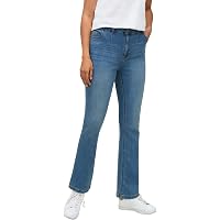 Democracy Women's Plus Size 'Ab' Solution Pull-On Glider Jeans - Curve-Enhancing Pull-On Jean With Tummy Control