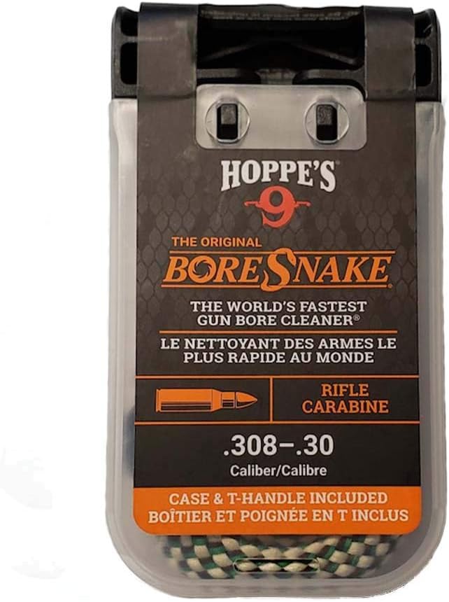 BoreSnake Hoppe's Original Pistol with Den : Sports & Outdoors