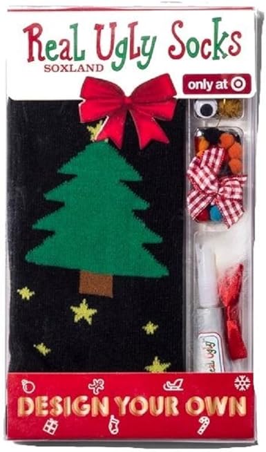Amazon Com Exclusive Soxland Women S Design Your Own Ugly Socks