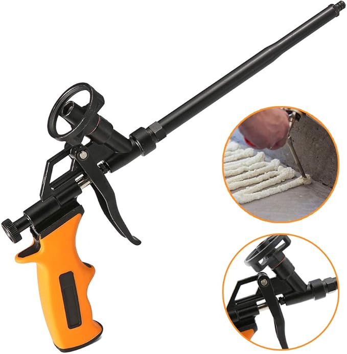 Foam Gun Insulation, Caulking Gun, KUPOO Heavy Duty PU Foam Dispensing