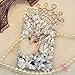 Accgoal For iPhone Xs Max Bling Diamond Rhinestone Case,iPhone Xs Max Fox Crown Diamond Case,3D Women Girl Handmade Crystal Bling Diamonds Shiny Rhinestone Cute Women Girly Soft Case for iPhone Xs Max