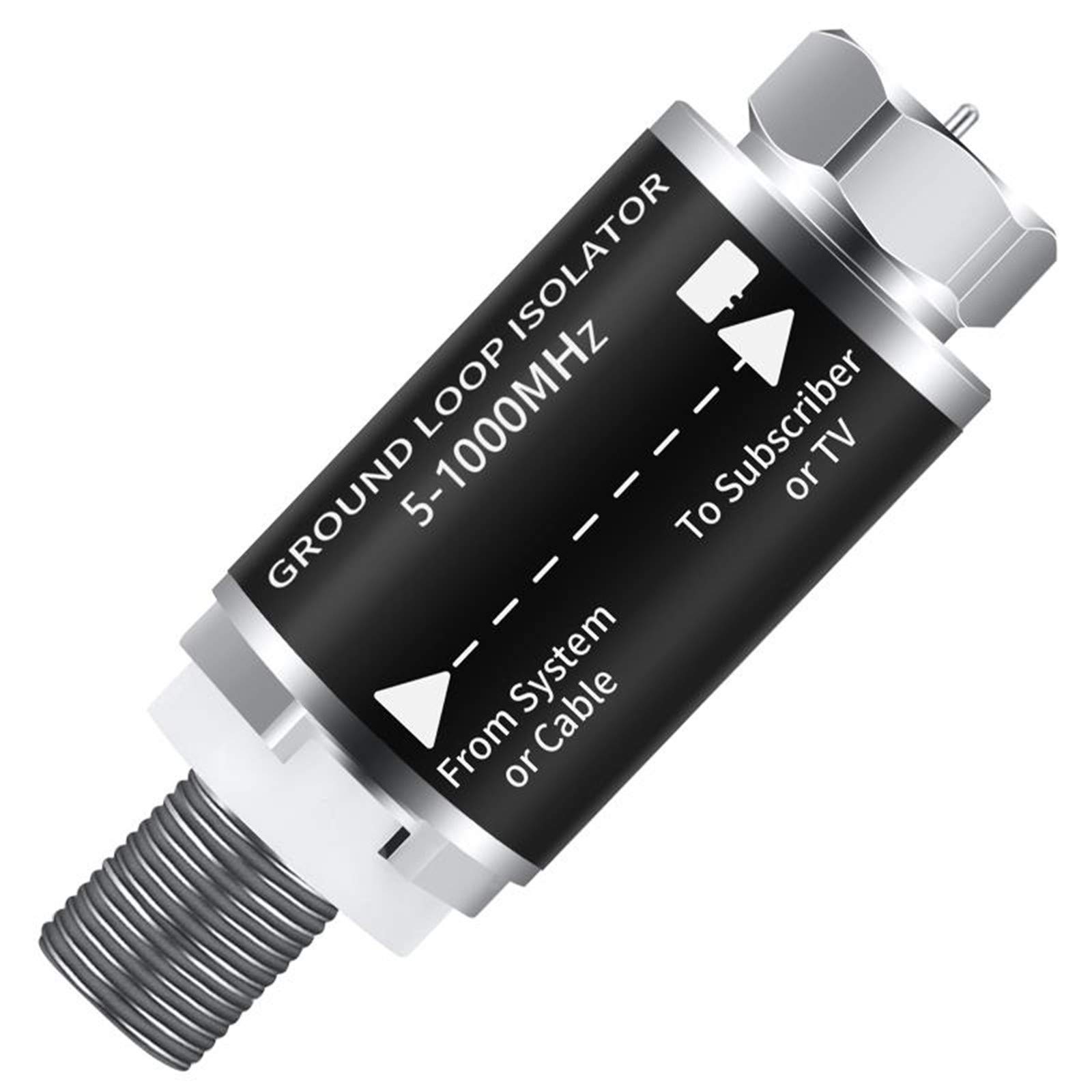 Ground Loop Isolator - Cable TV Audio Isolation