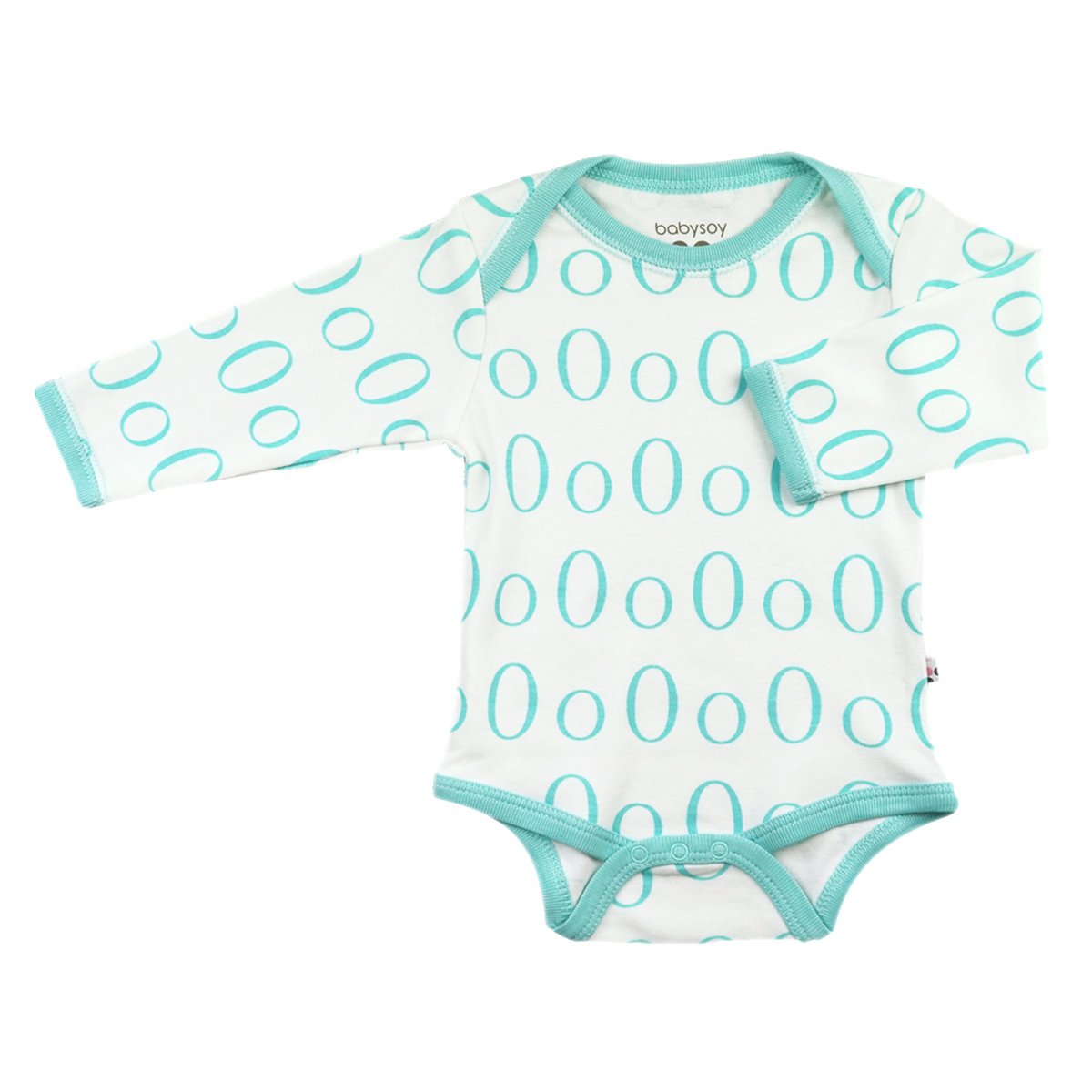 Babysoy Modern Alphabet Bodysuit