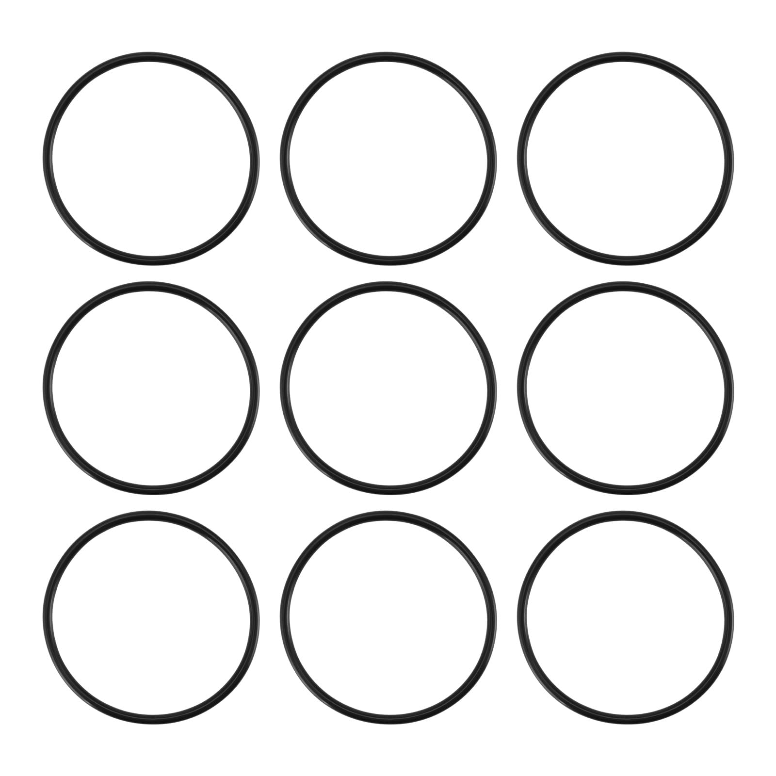 OTOTEC 20Pcs O Rings Nitrile Rubber O-Ring 66mm OD 60mm ID 3mm Width Sealing Gasket Sealing Gasket for Faucet Plumbing Automotive Repair, NBR70