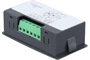 UrbanHui Industrial Digital Display Meter Compatible with 0-10V 2-10V 0-20mA 4-20mA Analog Signals, Custom Range Settings, Mu