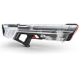 SpyraGO Electric Water Squirt Gun, Lightweight, Fast Easy Reload, LED Shot & Battery Display, 26FT Range Premium Summer Beach Pool Toy for Kids & Adults (Clear)