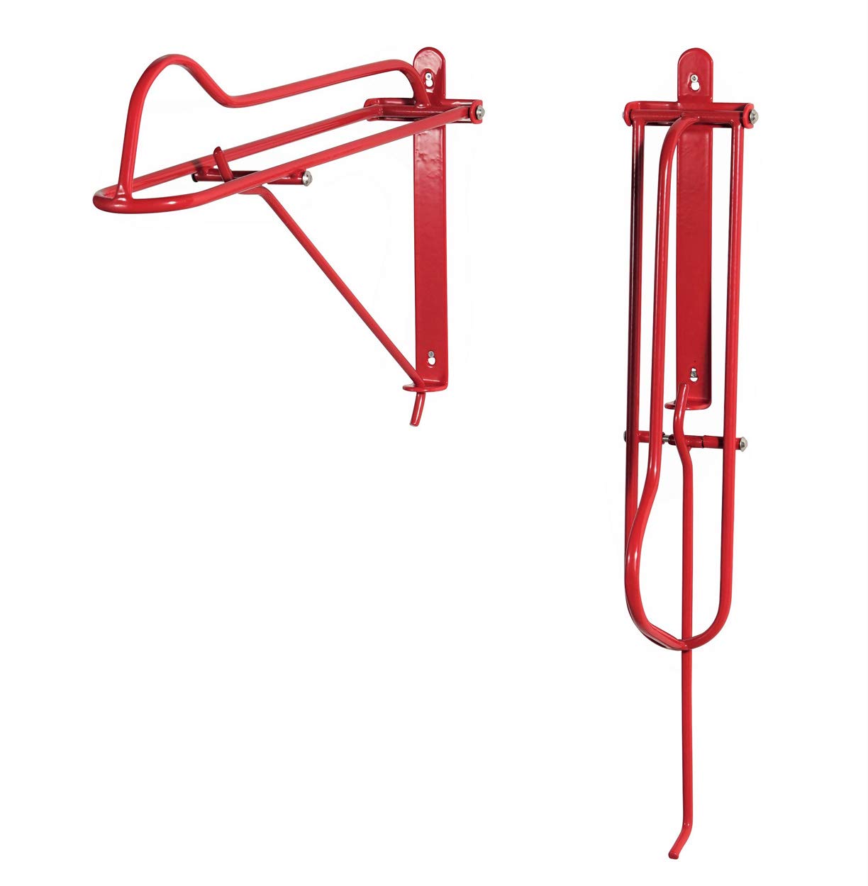 Stubbs Unisex's Red Folding Saddle Rack, Regular