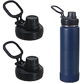 Replacement Lid Compatible with Rtic,Takeya And Thermoflask,12 oz 16 oz 18 oz 20 oz 32 oz 40 oz 64oz,Spout Lid BPA Free,2PCS