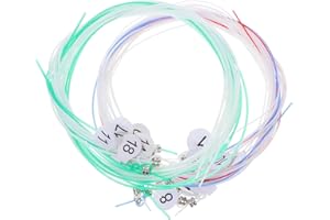 SUPVOX 19 String Nylon Harp Strings for Lyre and Small Harp, Color-Coded for Easy Identification, Ideal Replacement for Music Enthusiasts and Beginners in Acoustic Instruments