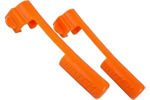 Notch Orange Gaff Guardian II (Pair) Covers Gaffs up to 3” Including All Brands of Tree, Pole & Euro Models (39963)