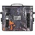Rock BROS Soft Cooler 30 Can Insulated Leak Proof Soft Pack Coolers Waterproof Soft Sided Cooler Bag for Camping, Fishing, Road Beach Trip, Golf, Picnics