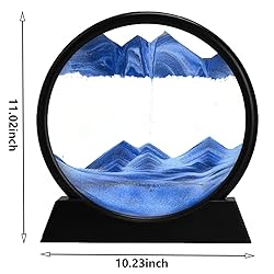 rysnwsu 3D Dynamic Sand Art Liquid Motion, Moving
