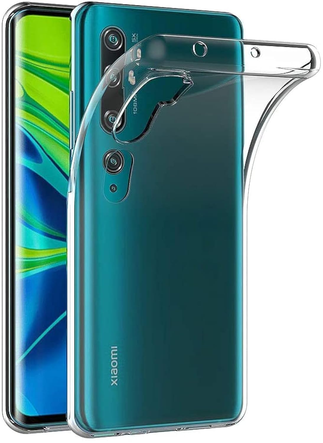 MaiJin Case for Xiaomi Mi Note 10 / Mi Note10 Pro/Mi CC9 Pro (6.47 inch) Soft TPU Rubber Gel Bumper Transparent Back Cover
