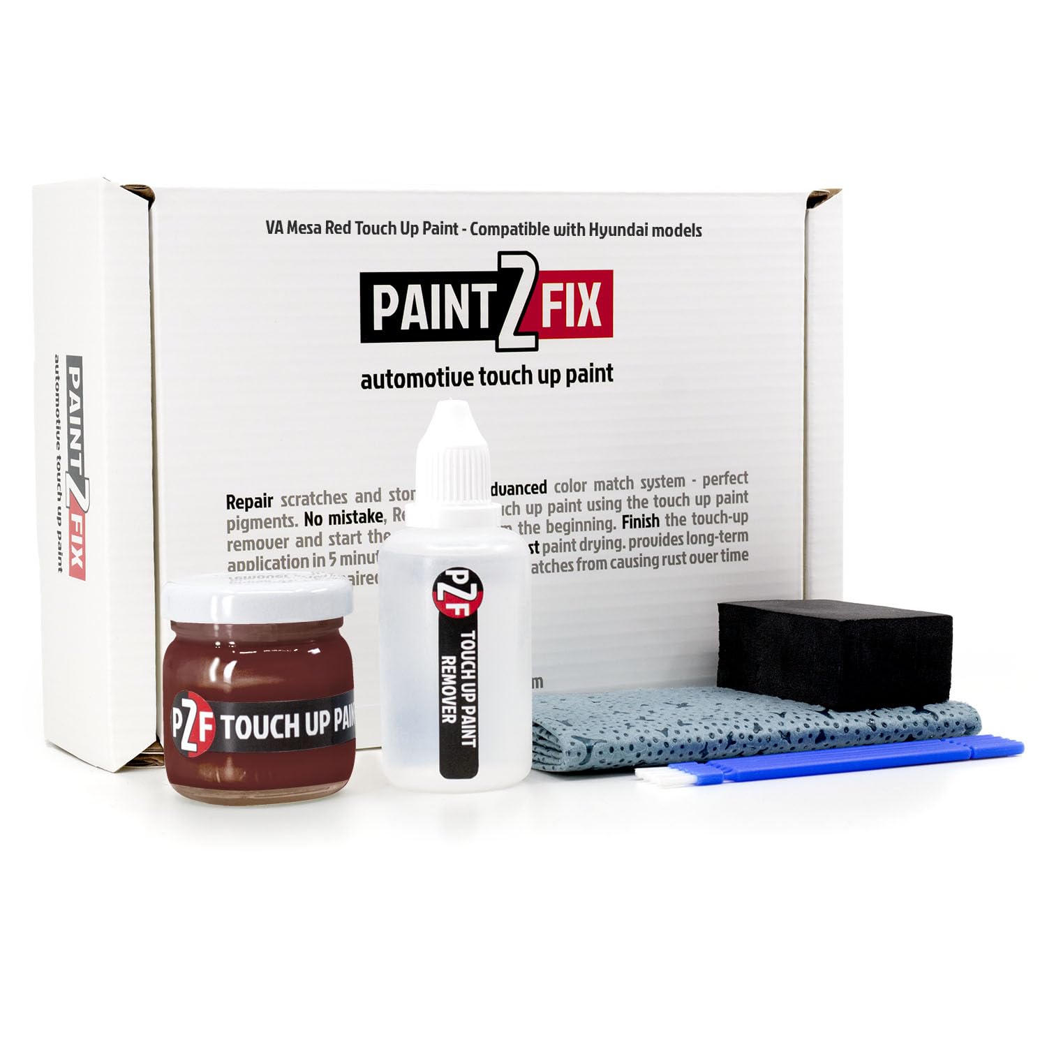 VA Mesa Red Touch Up Paint Kit for Hyundai Scratch