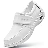 PEDASVON Women's Healthcare Nursing Shoes Lightweight Comfortable Nurse Shoe Footwear Restaurant Loafer Waterproof Work Shoes