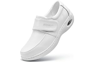PEDASVON Women's Healthcare Nursing Shoes Lightweight Comfortable Nurse Shoe Footwear Restaurant Loafer Waterproof Work Shoes
