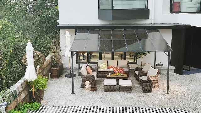 MEISSALIVVE 10x14 Wall Mounted Gazebo Review: Lean-To Metal Awning for Patio & Deck image 22