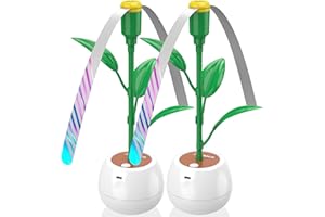 jutimer Fly Fans for Tables, Fly Repellent Fan for Outdoor & Indoor, USB or AA Batteries Powered, Portable Fly Fan with Soft Blades Keeps Flies Away, Fly Repeller for Restaurant, BBQ, Party (2 Pack)