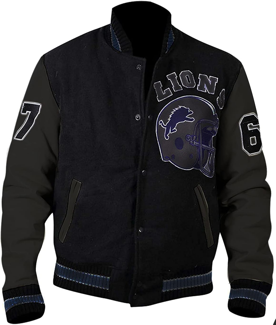 Fashion_First Mens Axel Foley Detroit Lions Beverly Hills Cop Eddie