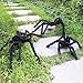 JOYIN 3 Pack Halloween Giant Spider Decorations, Realistic Looking Hairy Spiders with Giant Halloween Spider Web for Halloween Outdoor Indoor Decorations Props