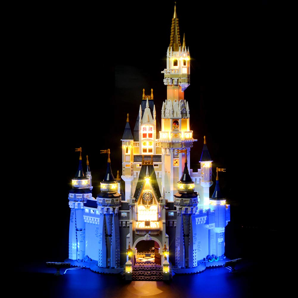 LIGHTAILING Light Set For (Disney Castle) Building Blocks Model - Led Light kit Compatible With Lego 71040(NOT Included The Model) — image 1