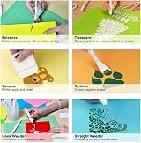 OSDUE 3 PCS Vinyl Weeding Tools Set ABS Stainless Steel Craft Plotter view 4