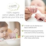 Simply Gentle Organic Cotton Pleats 100g - Ultra Soft Lint Free Baby Skincare view 3