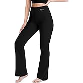 NirLUX Bootcut Leggings for Women – High Waisted Yoga Pants Women – Tummy Control Workout Womens Leggings