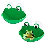 Pensino Frog Habitat Frog Dish Holder with Suction