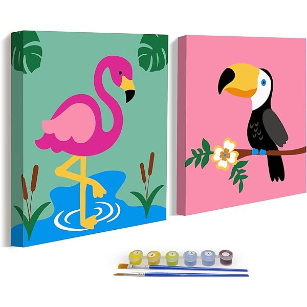 Kids Paint by Numbers Kit, Mixed Design | Arteza